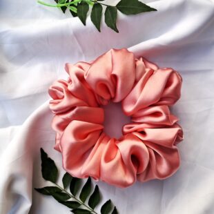 Blush Petal Scrunchie