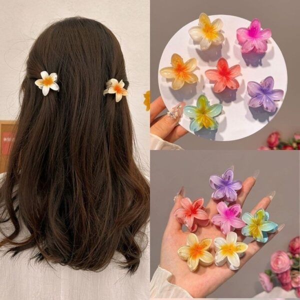 Mini Floral Claws Clips