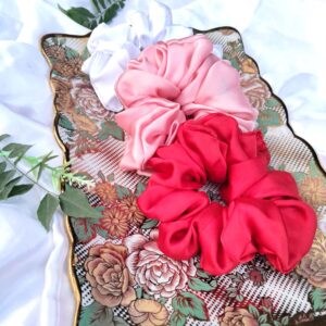 Blush Bloom Scrunchies