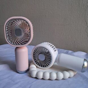 Buy Rechargeable Mini Fan for Kids and adult – With Cute Stickers & Free Charging Cable