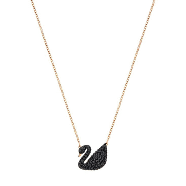 Swarovski Swan Necklace(18k Gold Plated) - Image 2