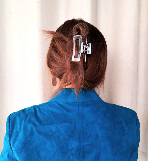4 Colors Square Shimmery claw clips - Image 4