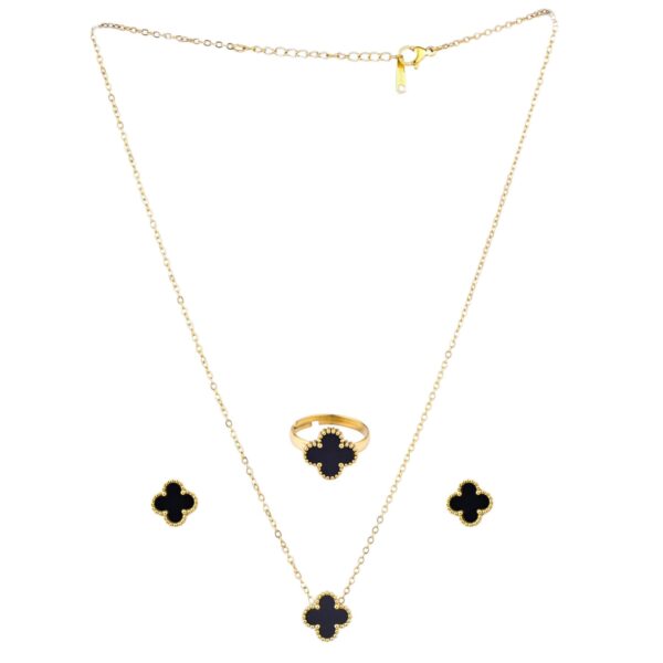 Exclusive Full Clover Set(18k Gold Plated) - Image 8