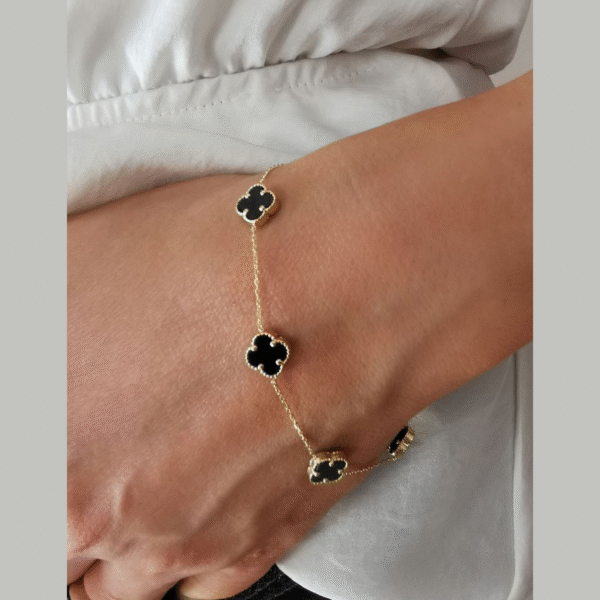 Exclusive Full Clover Set(18k Gold Plated) - Image 9