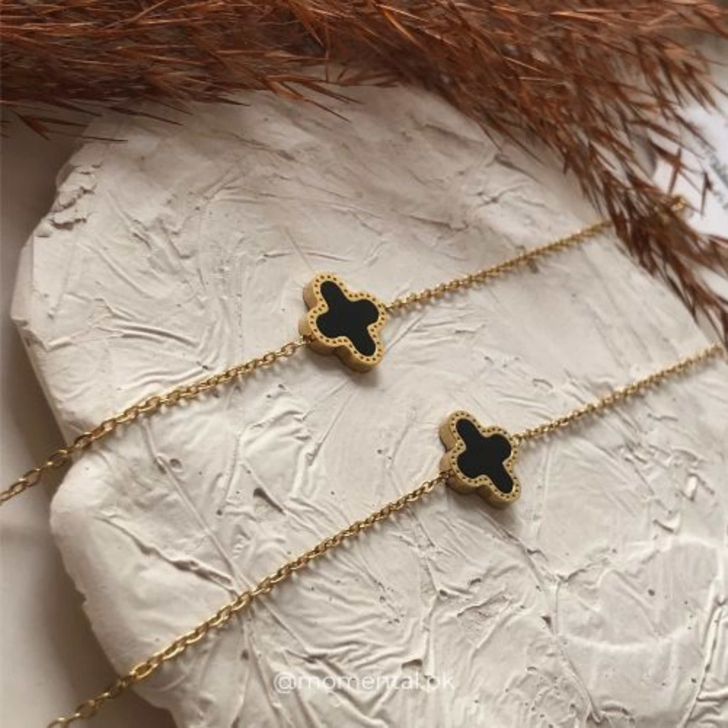 Single Clover Bracelet(18k Gold Plated)