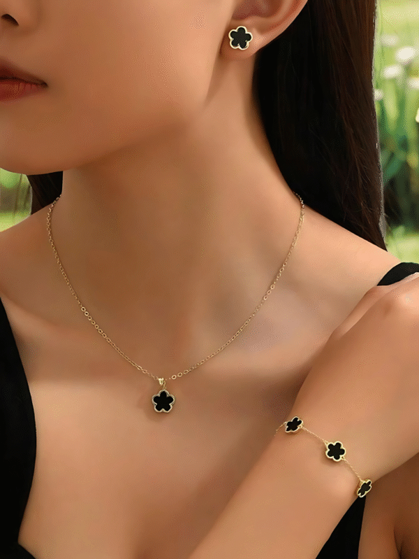 Exclusive Full Clover Set(18k Gold Plated)