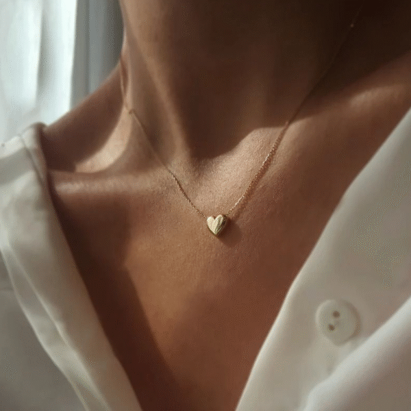 Tiny Heart Treasure(18k Gold Plated) - Image 4