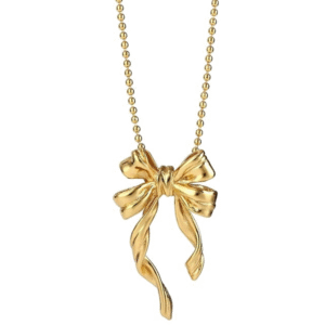 Bowknot Necklace (18k GOLD PLATED)