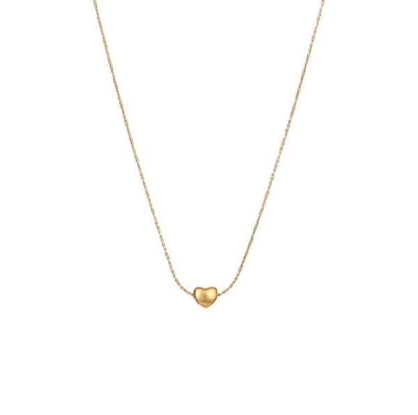 Heart necklace(18k Gold Plated) - Image 2