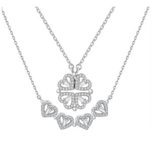 2 way Clover leaf Necklace