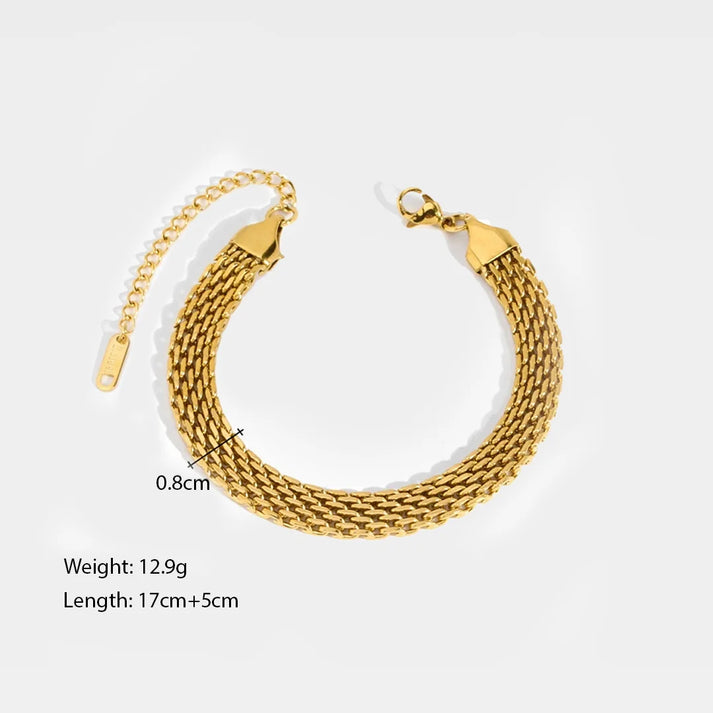 Golden Strap Bracelet - Image 2