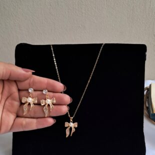 Pearl Bow Charm Set 🎀