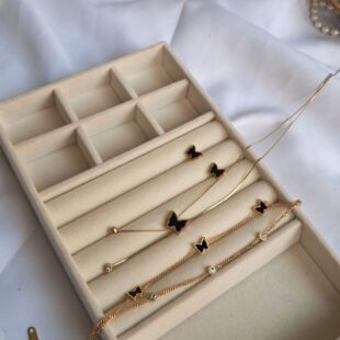 Black Butterfly Whole Set(18k Gold Plated)