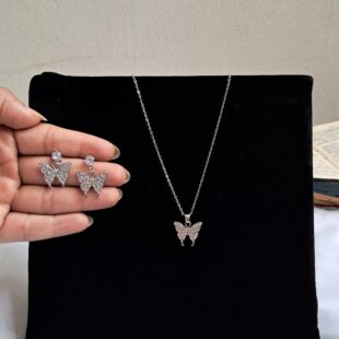 Sterling Silver Butterfly Set🦋✨ 