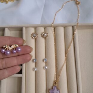 z Amethyst Clover Set 💜