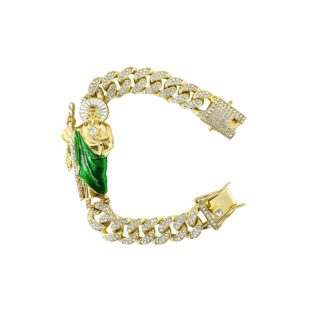 (Imported) Christmas Religious Bracelets (24 Gold Plated)