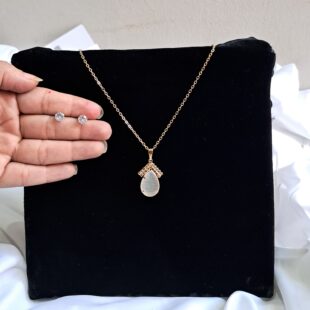 White Crystal Rhinestone Crown Set🤍