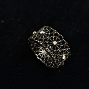 Buccellati Black Diamond Cut Ring🖤